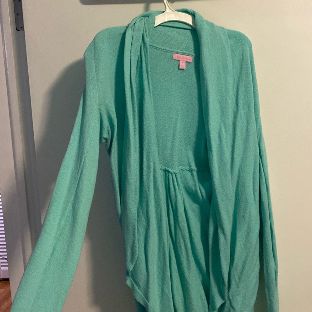 GUC seafoam cardigan